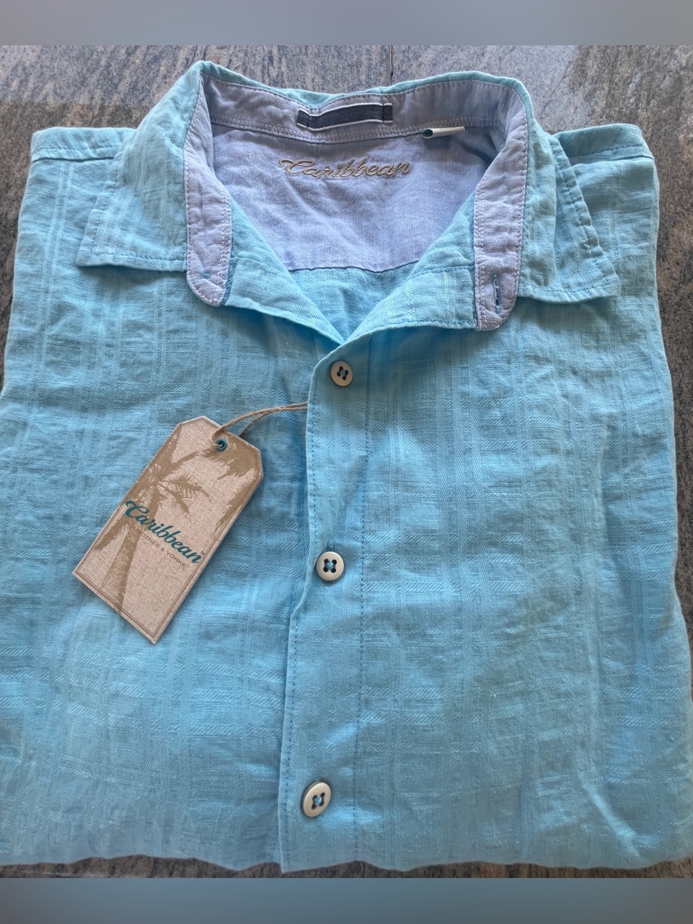 Linen buttondown